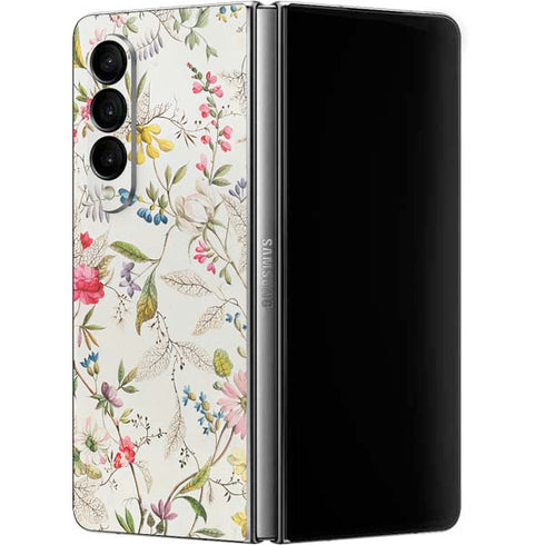 William Kilburn Wildflowers Galaxy Z Fold4 5G Skin